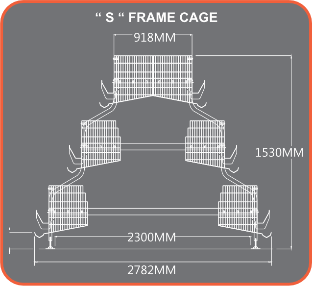 California cage system diagram